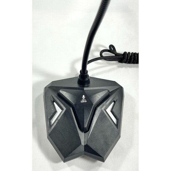 BUGHA-Microphone #ZE121720 Freestanding Desktop/Laptop USB Black Tested - Picture 4 of 7